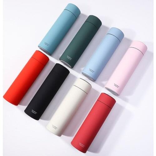 350ml Smart Temperature Display Stainless Steel Thermos Vacuum Flask Mug Coffee Travel Sport Portable Water Bottle Thermos Cup