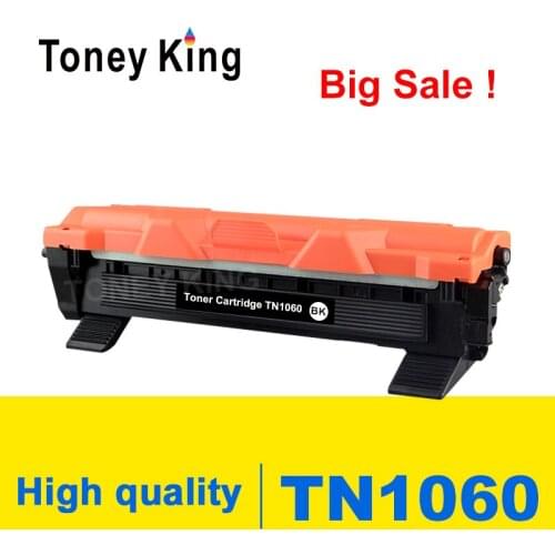 Toney King Toner Cartridge TN1060 TN 1060 Compatible for Brother HL-1110 1112 DCP-1510 1512R MFC-1810 Printer With Chip