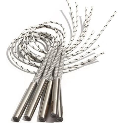 2PCS 15mm 50~60mm 316SUS Tubular Heating Pipe 110V/220V/380V Cartridge Heater 300W/320W/330W/350W Electric Element