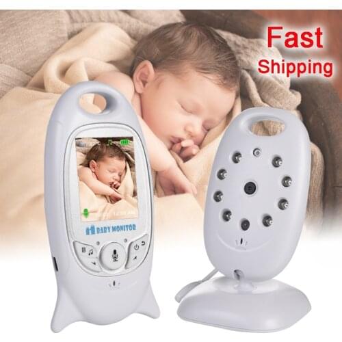 VB601 Baby Monitor 2 inch Electronic Babysitter Radio Video Nanny Camera Night Vision Temperature Monitoring 8 Lullaby