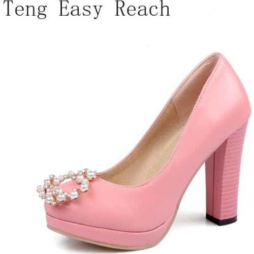 Zapatos De Mujer Crystal Lady Dress Party Evening Wedding Shoes Women Bride High Heels Slip on Pumps 2021 Spring Fall Plus Size