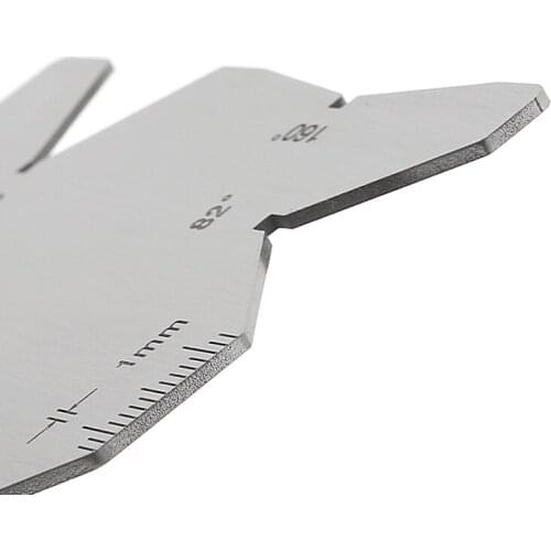 1Set/3Pcs Drill Bits Angle Gauge Dirll Sharpener Tools S/S Inspection Angle Gage