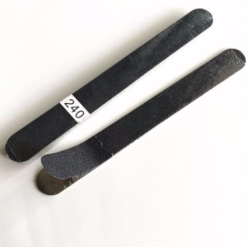 1 pc metal nail file with 1 sets(20 pcs) replacement pads nail professional file removable pads