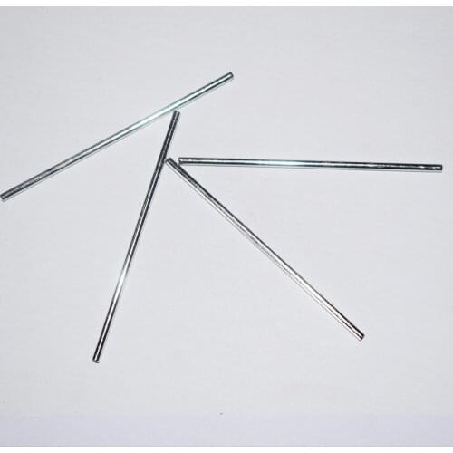 10/100pcs 2*80mm toy iron shaft gear drive axle/rc car robot DIY toy/technology model parts/baby toys/yuanmbm/tamiya