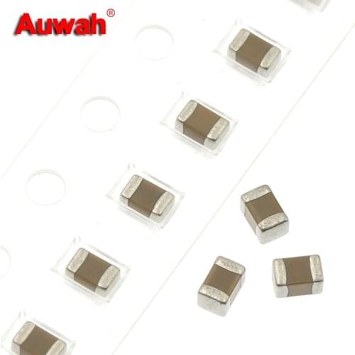 100pcs Chip Ceramic High Frequency Capacitor NPO X7R 0201 0402 0603 0805 75pF 82pF 91pF 100pF 120pF 150pF 180pF 200pF 220pF 50V