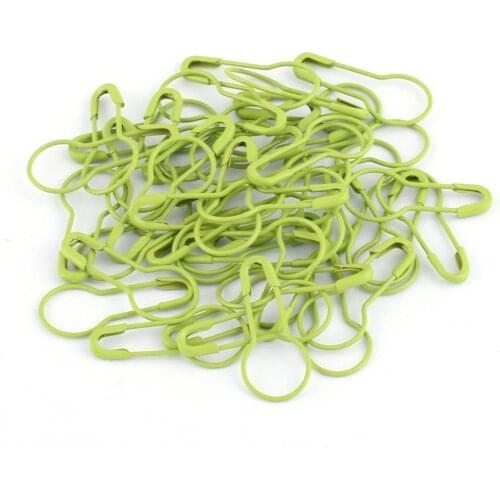 100pcs Mini Safety pins Gourd Shape Apparel Accessories Marker Tag Gourd Pins Safe Craft Knitting Cross Stitch Holder DIY Sewing