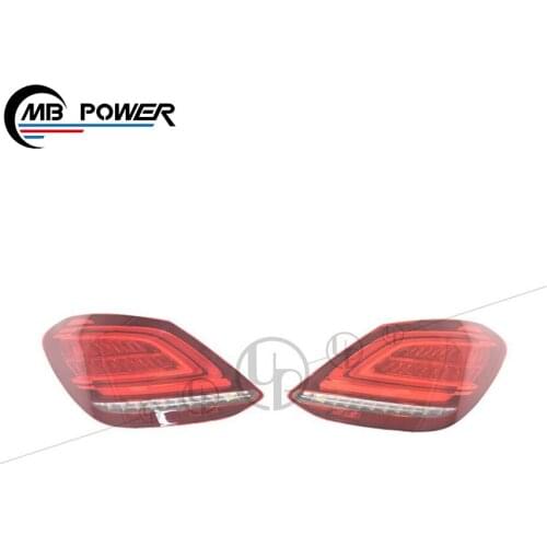 2019 C class w205 C180 C200 C260 C300L LED taillights for C180L C200L C260L C300L tailamp