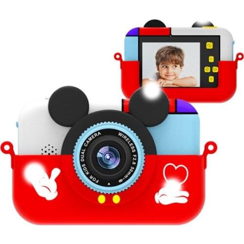 30MP 2.4 Inch IPS Screen Children Digital Camera 1080P HD Video Selfie SLR Children Toy Camera Birthday Gift kids camera