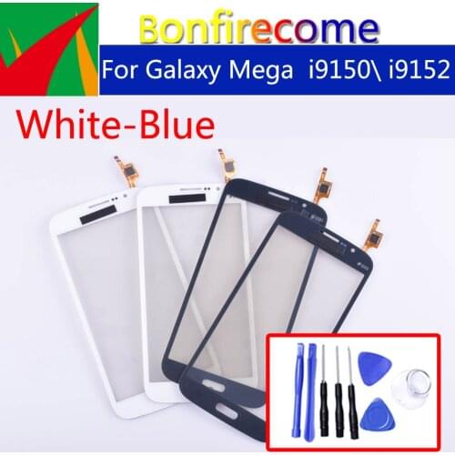 5.8" For Samsung Galaxy Mega i9150 i9152 GT-i9150 GT-i9152 Touch Screen Panel Sensor Digitizer Front Glass Lens Touchscreen