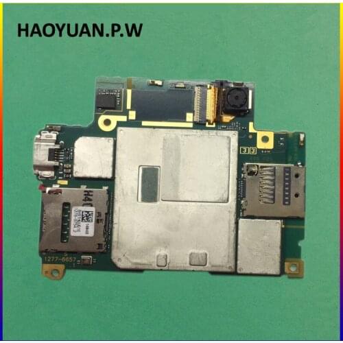 HAOYUAN.P.W Working Original Unlocked Mainboard Motherboard flex Circuits Cable FPC For Sony Xperia Z2 L50W D6503 MB Plate