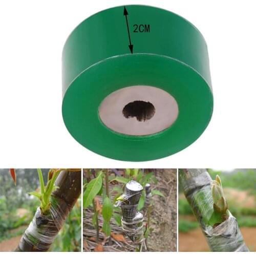 Garden Tools Fruit Tree Secateurs Engraft Branch Gardening bind belt PVC tie Tape 2CM x 100M / 1 RolI