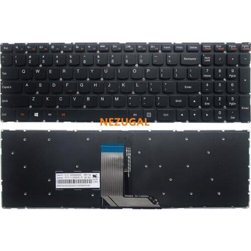 US Laptop Keyboard For Lenovo IdeaPad 700-17ISK 700-17 700-15 700-15ISK 700S-15 700S-15IKB flex3 1570 Series with backlit