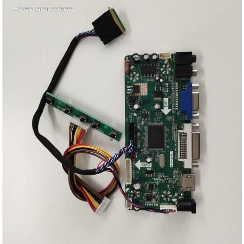 Kit for LP101WX1-SLP1/SLN3/SLB1/SLP2/SLN1/SLN2 Controller Board 1280x800 HDMI-compatible+DVI+VGA Panel M.NT68676 LED Monitor