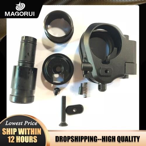 Magorui Hunting Accessories Airsoft AR Folding Stock Adapter For M16/M4 SR25 Series AEG (GBB)