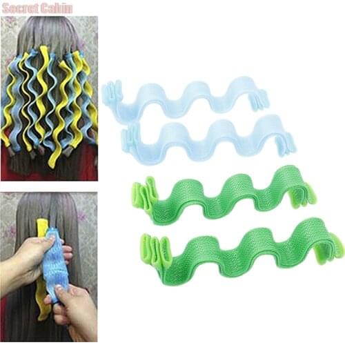 12PCS Beautiful Hair Styling Waves Kit Hairstyle Curler Roller Women Curly Hair