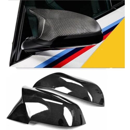 New Carbon Fiber Car Side Door View Mirrors Replacment Cover For BMW M3