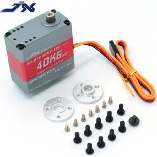 JX servo RD-B7640HV-180 40kg.cm 180degree Brushless Full CNC Aluminium Hulls And Structure Robot Mechanical Arm Rc Robot servo