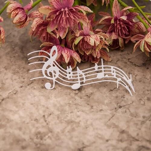 Musical Notes Cutting Dies Stencil DIY Scrapbooking Embossing Album Paper Craft Metal embossing cutting die