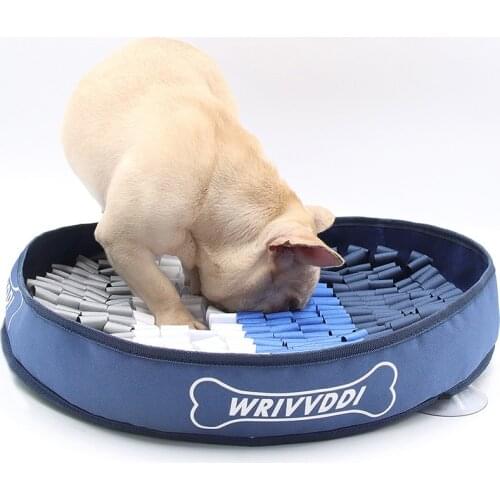 Pet Dog Snuffle Mat Pet Sniffing Training Blanket Pet Interactive Toy Feeding Pad Dog Indoors Intelligence Training Mat