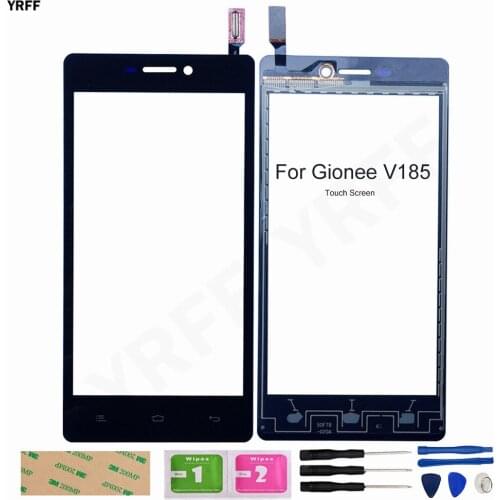 Phone Glass Touch Lens Sensor For Gionee V185 Touch Screen Digitizer Outer Touch Panel Sensor Repair Parts