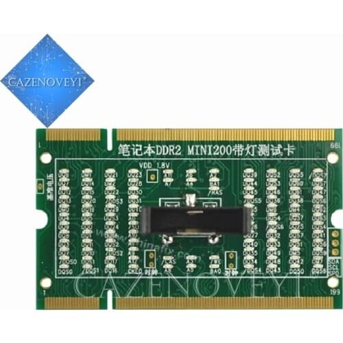 1pcs/lot Laptop Memory DDR2 dual illuminated test card pros and cons to dual-use tester In Stock