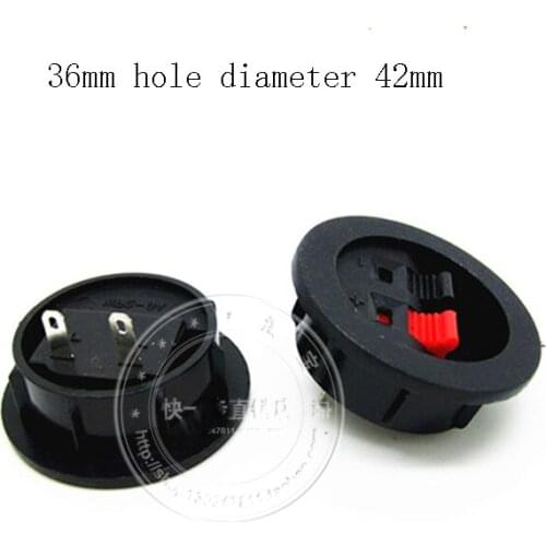 2pcs/lot WP2-9A Circular Power Panel Clamps Connectors Speaker Clamps Audio Speaker Clamps