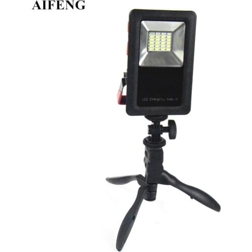 AIFENG 30W Portable Spotlight 2400LM 24Leds Floodlight Work Light 18650 Operate USB Rechargeable Outdoor Emergency Camping Lamps