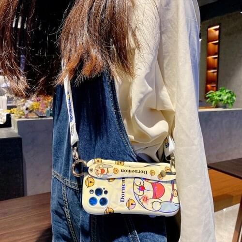 Cartoon Doraemon, Gel Brick Stone Grain Suitable Phone Case For iPhone 11 12 Pro Max Mini For Huawei P40 P30 Pro Mate30 40 Cover