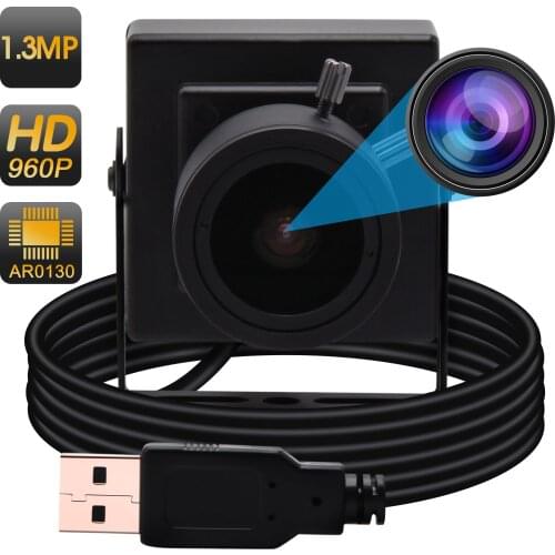 HD Varifocal Low Light Camera USB 960P AR0130 CMOS 2.8-12mm Manual zoom usb 2.0 UVC OTG webcam camera for Security PC Computer