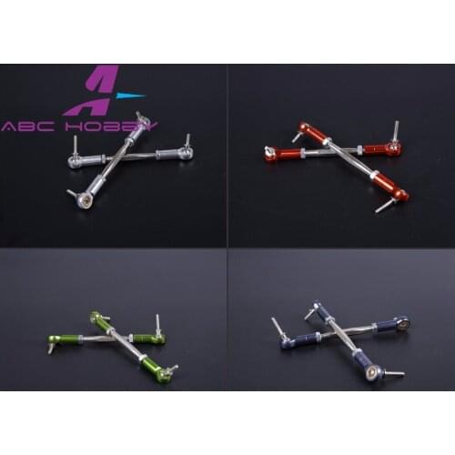 HPI RACING/KM HPI 5B 5T 5SC LOSI TDBX FS racing 1/5 scale rc CNC Steering linkage