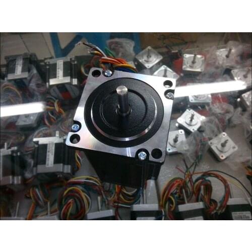 Easy Thai CNC stepper motor model 57HS09 size NEMA 23 / 2-phase hybrid step motor 0.9NM out /Terminated with 8 motor leads