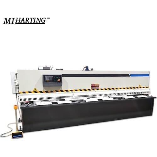 MIHATING BRAND6*3200mm E21s cnc hydraulic sheet metal swing shearing machine price with high configuration