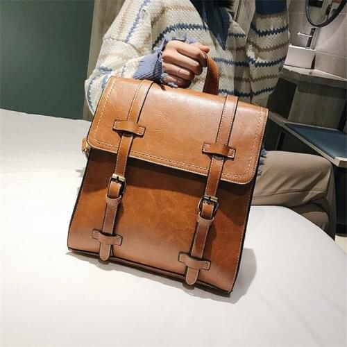 Mode Vrouwen Zacht Lederen Kleine Rugzak Ontwerpers Merk Multifunctionele Solid Schooltassen Voor Tienermeisjes Feminina