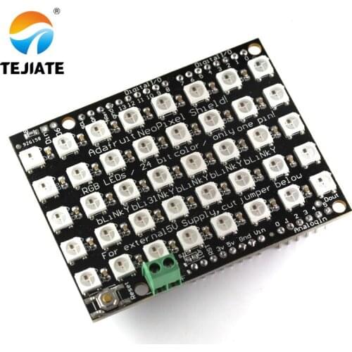 40 Bit 5*8 WS2812B 5050 RGB LED Built-in Full-color Driver Lights Development Board Module