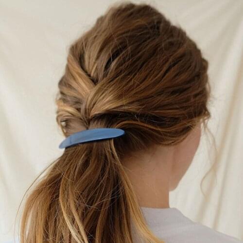 New Cute Candy Colors Banana Shape Hair Claws Women Girls Sweet Hair Clips Ponytail Holder Hairpins Fashion Hair Accessories