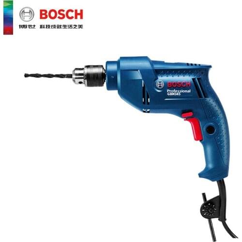 BOSCH GBM 345 Professional Power Hand Drill DIY Electric 220V Power Driver Drill Bits Tool for Woodworking Steel Hole Drill New