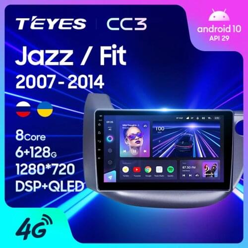 TEYES CC3 For Honda Jazz GG 2014 Fit GE GP GE 2014 Right hand driver Car Radio Player Navigation stereo no 2din 2 din DVD