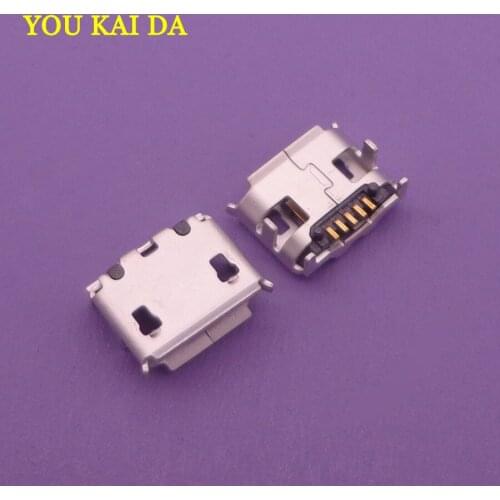 200pcs Mini Micro USB Connector Jack Charging port Socket For ONDA Tablet PC PAD V919 3G Air V116W v891w 7.2 feet big horn