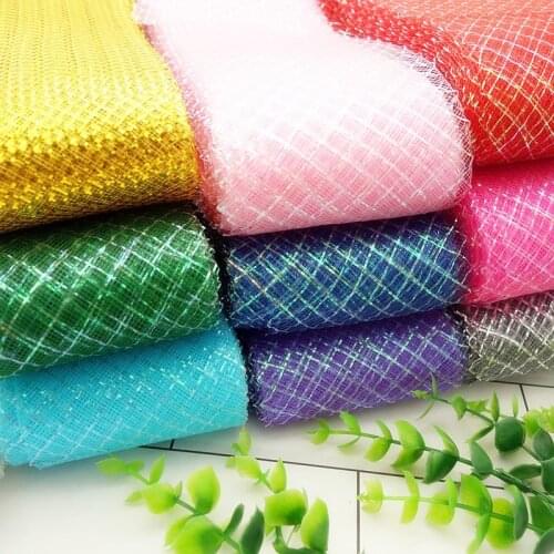 3.2'' 8cm wide Flat Crinoline - Silver - Horsehair Braid Ribbon for Hats and Fascinators 22 meters