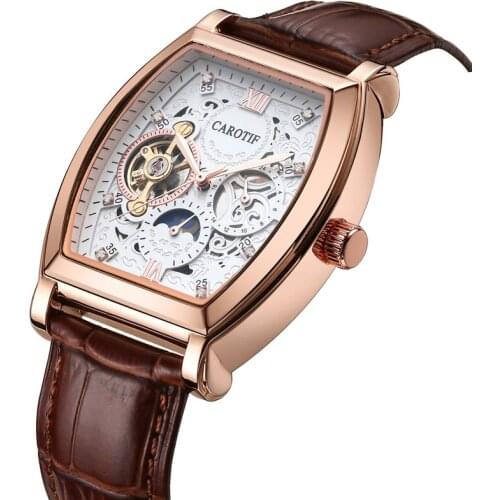 Fashion Automatic Mechanical Wrist Watch Men Top Brand Luxury Men Watches Automatic Movement water proof Men Gifts Montre Homme