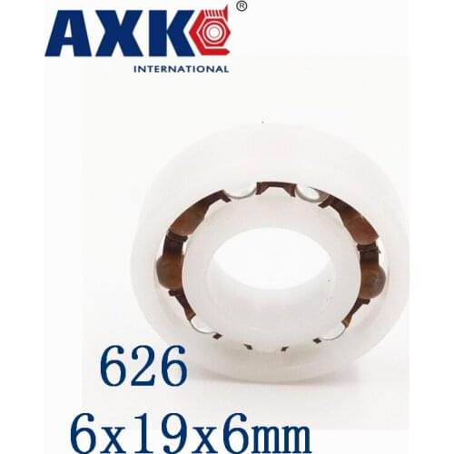 Axk 626 Pom (10pcs) Plastic Ball Bearings 6x19x6mm Glass Balls 6mm/19mm/6mm