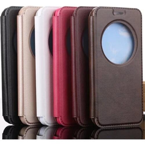 Luxury View Window Leather Case Flip Cover For Asus Zenfone Go ZC500TG ZB551KL 2 Laser ZE500KL ZE550KL 3 ZE552KL ZE520KL ZD551KL
