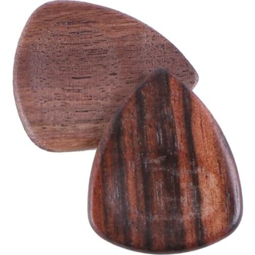 Wood Guitar Plectrum Picks for Electric Acoustic Guitar Bass Parts Musical Instrument