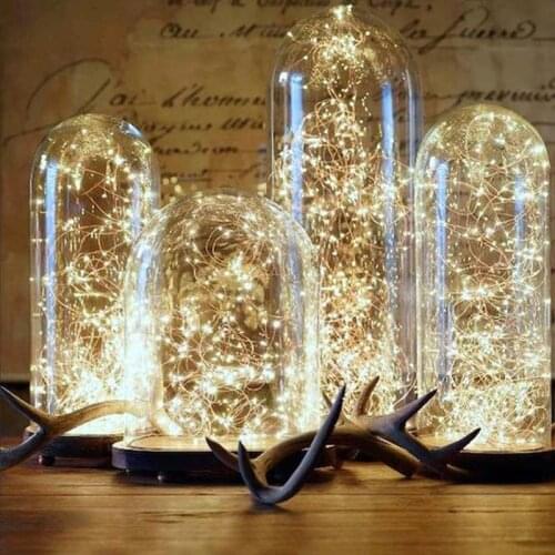 1M 2M 3M 5M 10M Copper Wire LED String Lights Neon Signs New Year Christmas Halloween Party Decorations Home Garden Decor