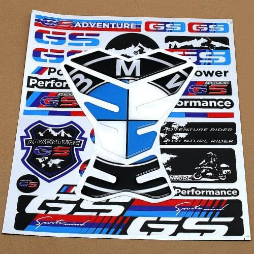 Motorcycle 3M Adhesive Fuel Tank Cover Pad Sticker Decal Parts For BMW F900 F750 F850 G310 GS R1250 Adventure K1600 K1300 GT
