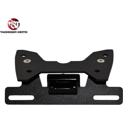 License Plate Holder Bracket Kit For Suzuki GSXR 600 750 2008 2009 2010 Tail Tidy Fender Eliminator with LED Light