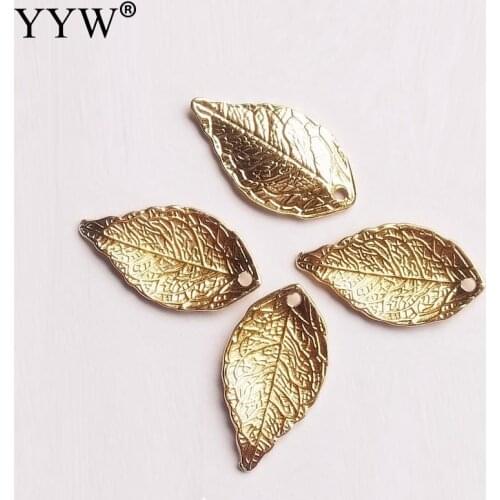 Zinc Alloy Leaf Pendants Kc Gold Color 2019 New Cute Pendant Necklace WomenS Office Leaf Jewelry Wholesale Sale
