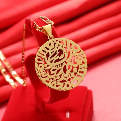 Gligli Small Necklaces For Women/Girl Gold Color Pendant Thin Chain Jewelry Ladies Festival Gift