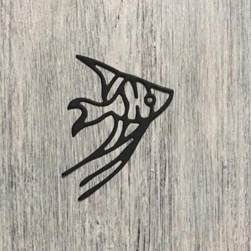ArtScrap Angelfish For Metal Cutting Stencils For DIY Scrapbooking Craft Embossing Die Cuts | Art: 232