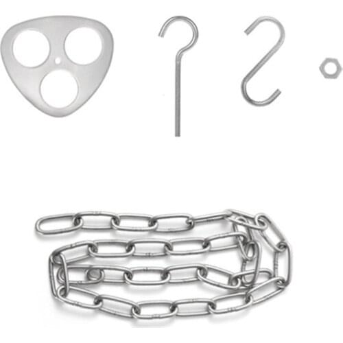 Outdoor BBQ Camping Picnic Convenient Ring Hook Stainless Steel Hanger Camping for Fire Hanging Pot Campfire Cookware